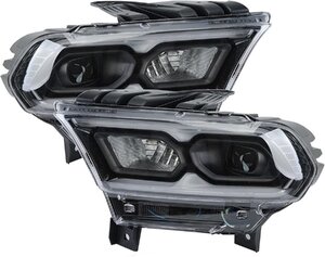 ダッジ デュランゴ 2014-2021 2022 2023 ヘッドライト LED ヘッドライト ランプ LED ウィンカー ライト DRL 車 ロー ハイビーム ライト付き