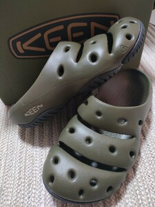 新品 KEEN ヨギ 27cm US9 ダークオリーブ グリーン サンダル キーン メンズ アウトドア 正規品 