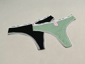 124227☆新品☆レディースTバックショーツ　ＸＸＬ２枚Set☆送料無料