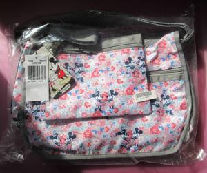 〓新品・未開封★正規品・極レア★LeSportsac★CLASSIC HOBO★SPRING FLING★7520 P929★ミッキー＆ミニー＆フラワーデザイン★送料無料