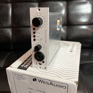 【完動美品！】WesAudio PHOEBE ウェスオーディオ プリアンプ　検)neve api ssl MANLEY focusrite