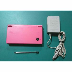 D14【中古・良品】ニンテンドーDSi Pink充電器付き 2194