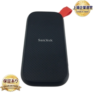 SanDisk SDSSDE30-2T00 外付け ストレージ ポータブル SSD 2TB USB-C 中古 T8734990