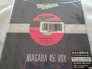 新品　完全生産限定盤　大瀧詠一【NIAGARA 45RPM VOX ［7inch x9+CD］】
