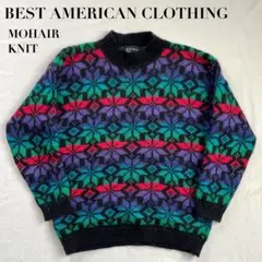 80s モヘアニット セーター BEST AMERICAN CLOTHING