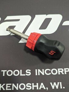 スナップオン スタッビラチェットドライバー SGDMRC11A レッド ソフトグリップ 新品未使用 Snap-on USA