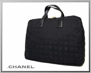 ☆CHANEL/シャネル ニュートラベルライン ビジネスバッグ ハンドバッグ 黒送料税込み！