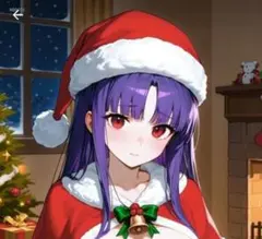 【サンタ】浅上藤乃　FGO　タペストリー【クリスマス】