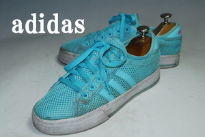 DSC6863◆驚愕の完全売り切り！アディダス/adidas/ネオデイリー◆水色/23㎝/ロー◆ストリート最強！スニーカー！存在感抜群！注目の１足！