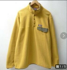 ◆ パタゴニア Patagonia 2022年製 シンチラ スナップT 25551　CABIN GOLD size XL