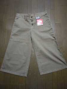 THE NORTH FACE/WIDE LEG PANT ATW50805 レディース　ワイドパンツ　ボタンフライ　ブラウン