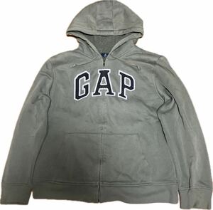 GAP オリーブグリーン パーカー Lサイズ