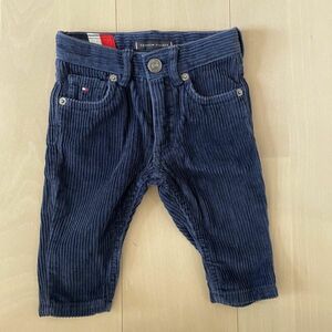 中古美品★【Tommy Hilfiger(トミーヒルフィガー)】コーデュロイパンツ(80サイズ)