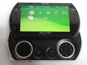 動作品 PSPgo プレイステーションポータブルgo 本体 PSP-N1000 ソニー SONY