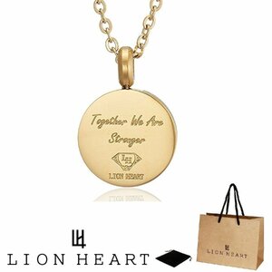 ライオンハート LION HEART ペン ダント ネックレス 04N158 04N158SG ゴールド ユニセックス 新品 正規品 送料無料