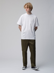 【DICKIES for Ron Herman】RHC ロンハーマン ディッキーズ別注 Stretch Cotton Straight Pants ワークパンツ チノパンツ カーキ 34(L相当)