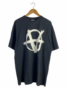 VETEMENTS◆Tシャツ/XS/コットン/BLK/UE51TR640B