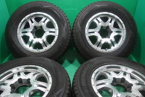 L3015-19 送料無料 265/65R17 スタッドレス 4本セット ダンロップ WINTER MAXX SJ8 プラド ハイラックス