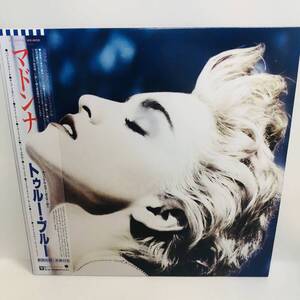 【LP】レコード 再生未確認 帯付 Madonna マドンナ True Blue トゥルー・ブルー P-13310 ※まとめ買い大歓迎!同梱可能です