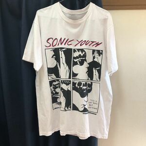 the bootleg exclusive SONIC YOUTH T-shirt Lサイズ Jammru 完全手刷り 限定品 即完売 入手難 希少