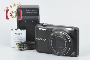 【中古】Nikon ニコン COOLPIX S6400 ブラック コンパクトデジタルカメラ