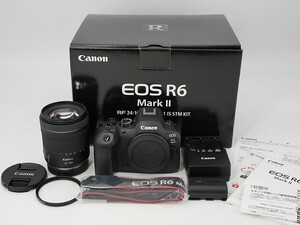 M0010【フルサイズ】CANON EOS R6 MkⅡ レンズキット 24‐105㎜ IS STM