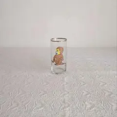 * vintage glass cup ❀ おさるさんの グラス