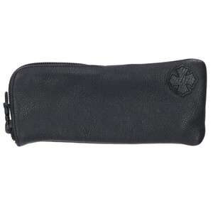 クロムハーツ EYEWEAR CASE 3/アイウェアケース CHプラスパッチレザー眼鏡ケース 中古 OS06