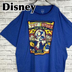 Disney Pixar ディズニー ピクサー Toy Storyトイストーリー4 バズライトイヤー Tシャツ 半袖 輸入品 春服 夏服 海外古着 映画 洋画 アニメ