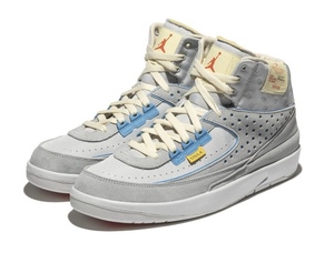 新品 即決 US10 28.0cm NIKE × UNION AIR JORDAN 2 RETRO SP DN3802-001 GREY FOG ナイキ ユニオン ジョーダン スニーカー