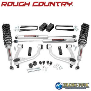 [ROUGH COUNTRY ラフカントリー] 3.5インチ リフトアップキット リフトアップストラット・N3ショック付き Tundra トヨタ タンドラ/76831