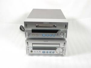 [R1004]SONY CD/MDミニコンポ MDS-SD1 HCD-SD1