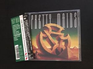 PRETTY MAIDS [プリティ・メイズ] 1999年 『ANYTHING WORTH DOING IS WORTH OVERDOING』 日本盤帯付きCD