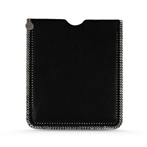 ● Stella McCartney ステラマッカートニー 新品 チェーン Falabella iPad ケース 黒 ブラック シルバー チェーン コイン アイコンデザイン