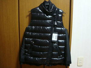 【即決】送料込☆新品タグ付☆MONCLER☆モンクレール☆JANE GILET☆ダウンベスト☆ブラック☆1