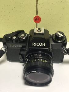 RICOH リコー XR500 一眼レフフィルムカメラ XR RIKENON 1:2 50㎜