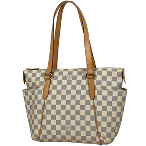 ルイ・ヴィトン Louis Vuitton トータリー PM ショルダーバッグ トートバッグ ダミエアズール ホワイト N51261 レディース 【中古】