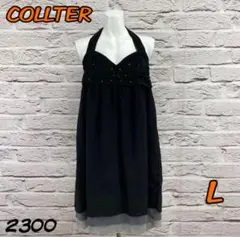 ☆R60904S☆ COLLTER ひざ丈ワンピース