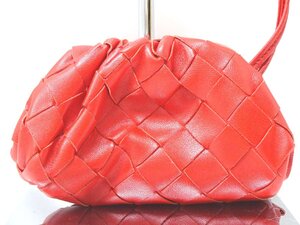 ボッテガヴェネタ BOTTEGA VENETA ザ・ポーチ 577816 コインケース イントレチャート ミニ ショルダーバッグ ICチップ入 斜めがけ