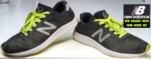 【美品・USED/エンジニアードメッシュ/リフレクタブル素材/正規店購入】NEW　BALANCE　FRESH　FOAM　ARISHI　NXT　モデル　サイズ＝27.0cm