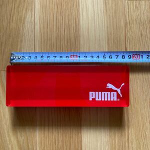 超美品 PUMA オフィシャル ロゴプレート 非売品 プーマ プレート ノベルティ グッズ