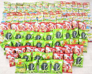 送料300円(税込)■ks654■◎菓子(かっぱえびせん・さやえんどう 等) 5種 77点【シンオク】