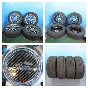 X　MAZDA　CX-60　CX60　SCHNEIDER　シュナイダー　18インチ　アルミホイール　5穴　PCD114.3　7Ｊ　48　235/60R18　スタットレス 中古