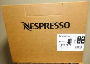 Nestle Nespresso Pixie Two Red Capsule Coffee Maker C61-RE-W