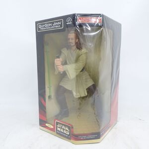 tyom 6742-7 444 未開封品 applause STAR WARS スターウォーズ episode1 クワイ ガン ジン MEGA-COLLECTIBLE 元箱付き フィギュア