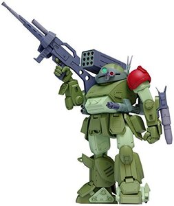 【中古】ウェーブ 装甲騎兵ボトムズ スコープドッグ レッドショルダーカスタム ST版 1/35スケール 全高約12cm 色分け済みプラモデル BK-