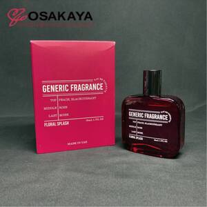 使用わずか GENERIC FRAGRANCE フローラルスプラッシュ EDT 50ml 香水 フレグランス ジェネリックフレグランス ブラックカラント ローズ