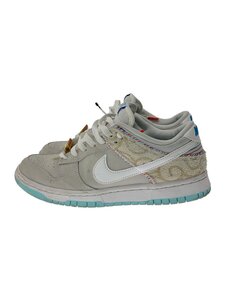 NIKE◆DUNK LOW SE BARBER SHOP_ダンク ロー レトロ SE バーバーショップ/25.5cm/WH