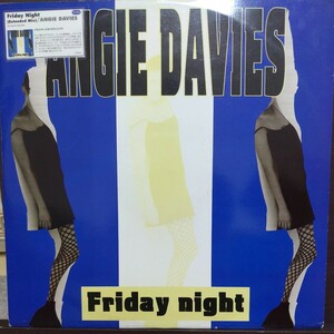 12inch イタリア盤/ANGIE DAVIES FRIDAY NIGHT