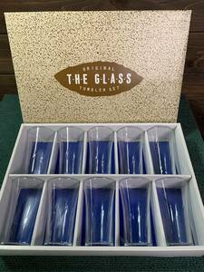 ☆ーロビールセット　10個入り　THE GLASS　MZ05054-10中古美品・保管品☆